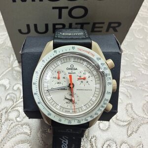 Swatch X Omega Moonswatch Mission To The Jupiter Watch